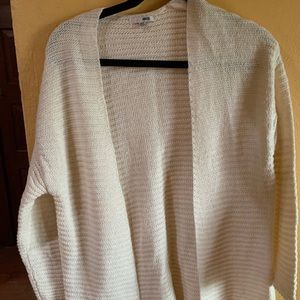 Oversized knit sweater
